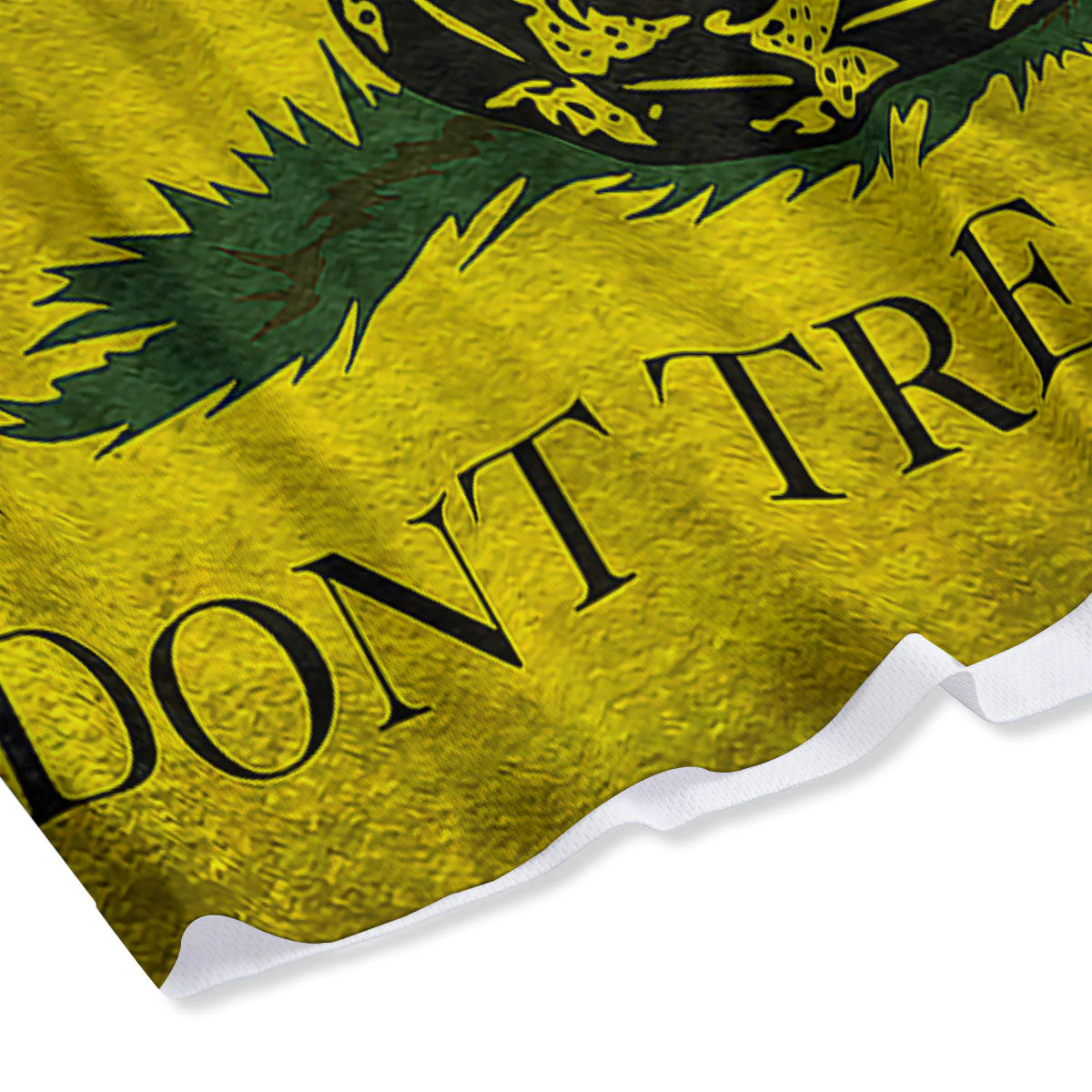 Gadsden Flag Grunge Print Mesh Shorts - Image 4