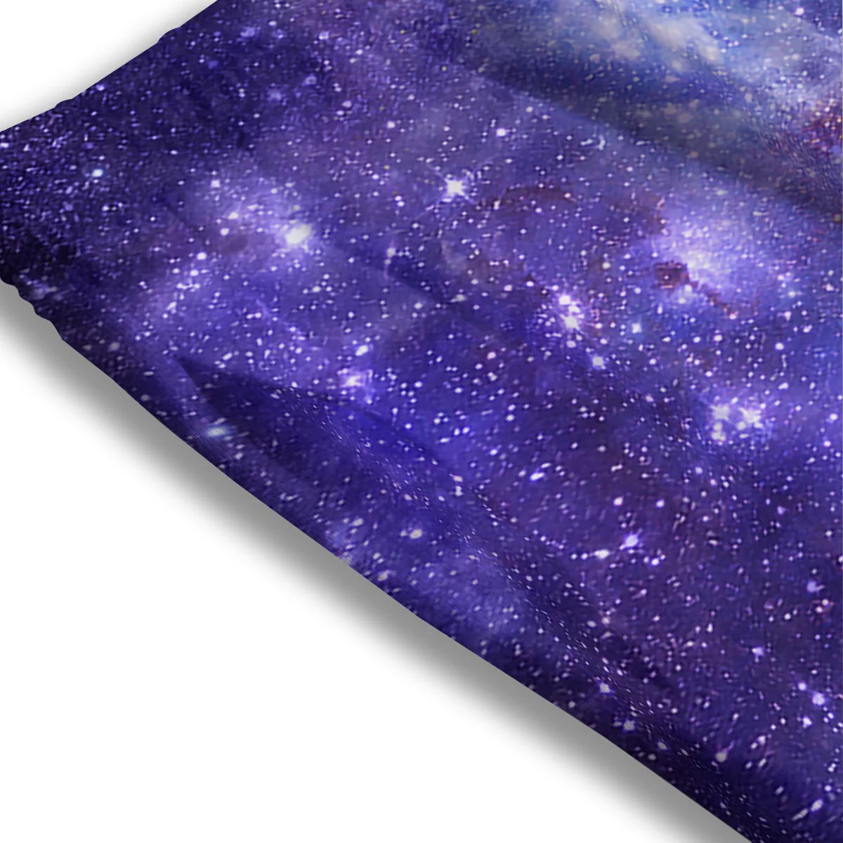 Galaxy Space Starfield Nebula Print Mesh Shorts - Image 3