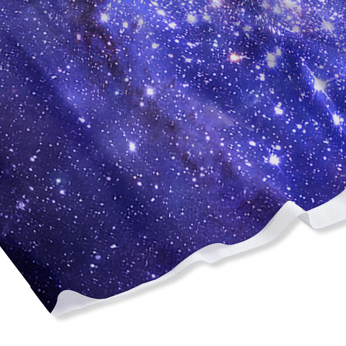 Galaxy Space Starfield Nebula Print Mesh Shorts - Image 4