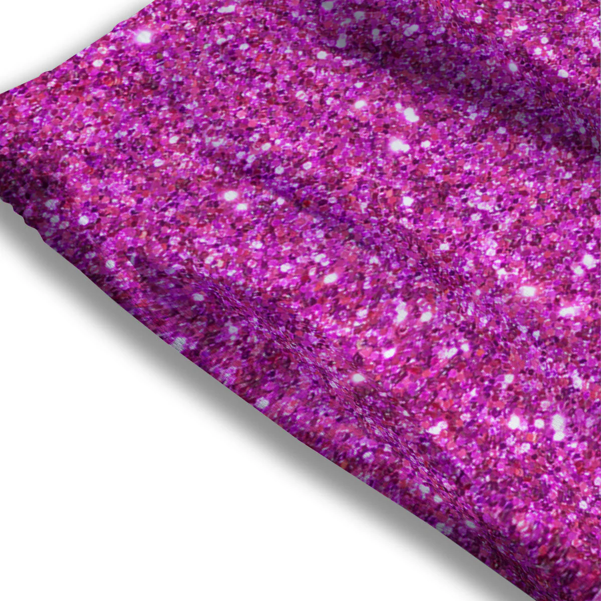 Glitter Artwork Magenta Pink Print Mesh Shorts - Image 3