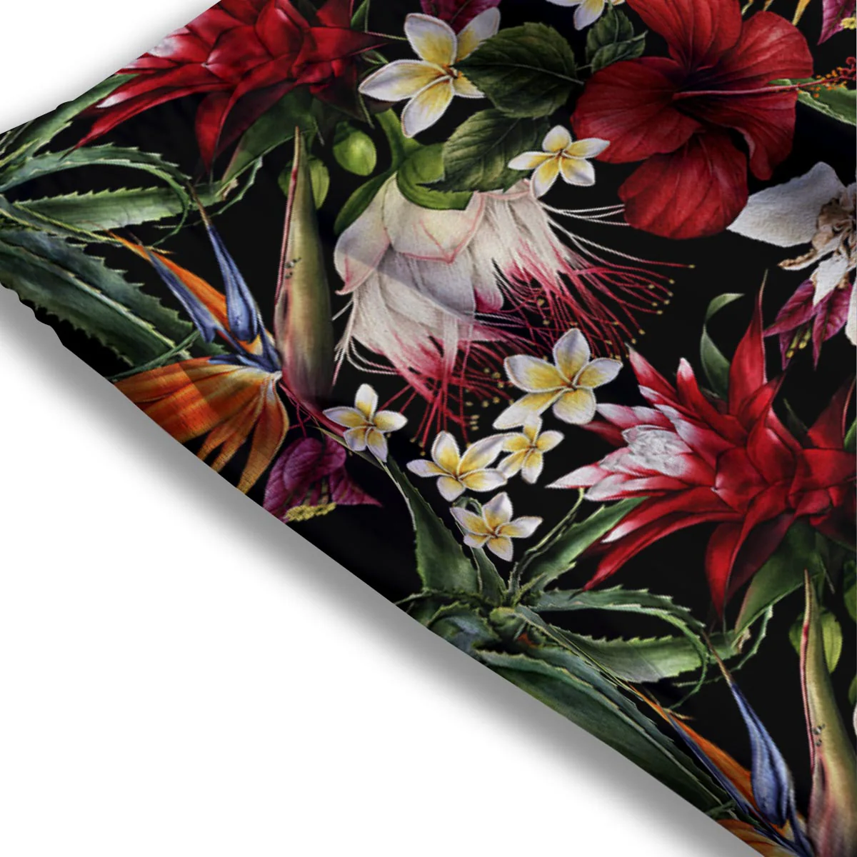 Hawaii Summer Tropical Print Pattern Mesh Shorts - Image 3