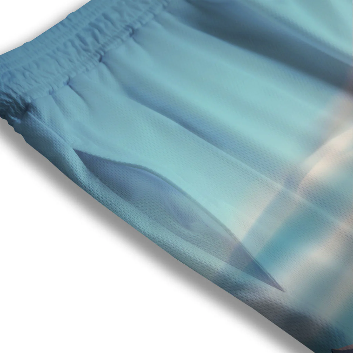 High Mountain Print Mesh Shorts - Image 3