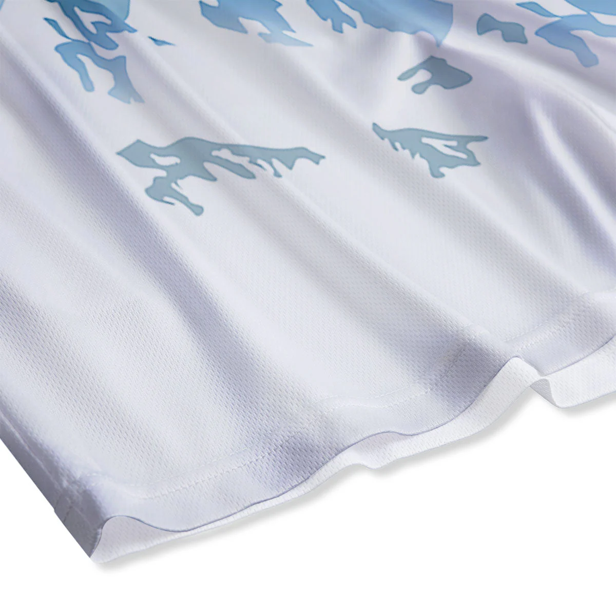 Himalaya Mountain Print Mesh Shorts - Image 4