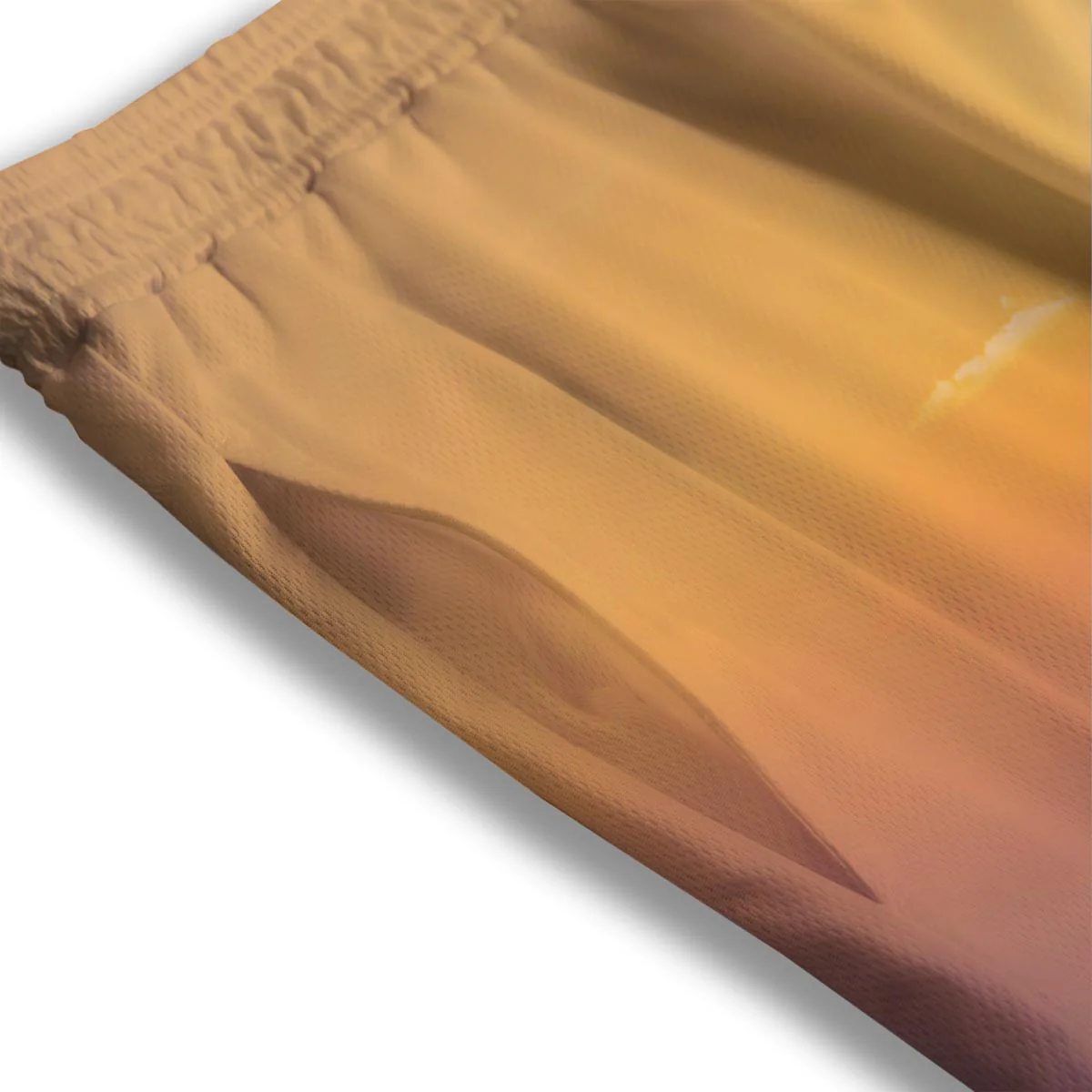 Horizon Sunrise Print Mesh Shorts - Image 3