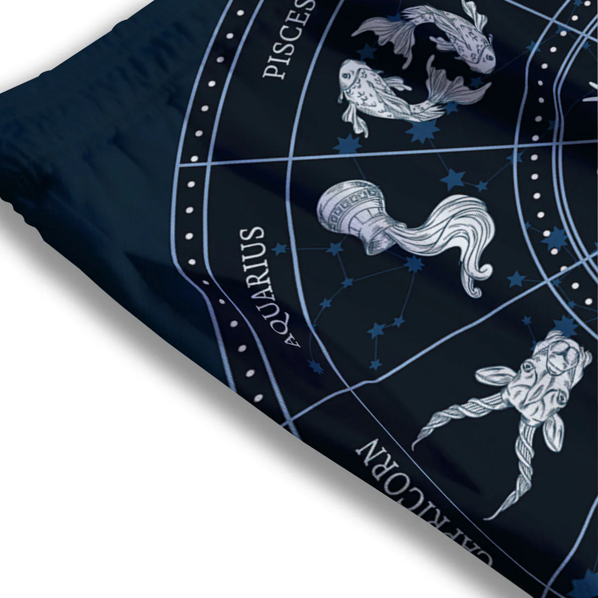 Horoscopes Zodiac Print Mesh Shorts - Image 3