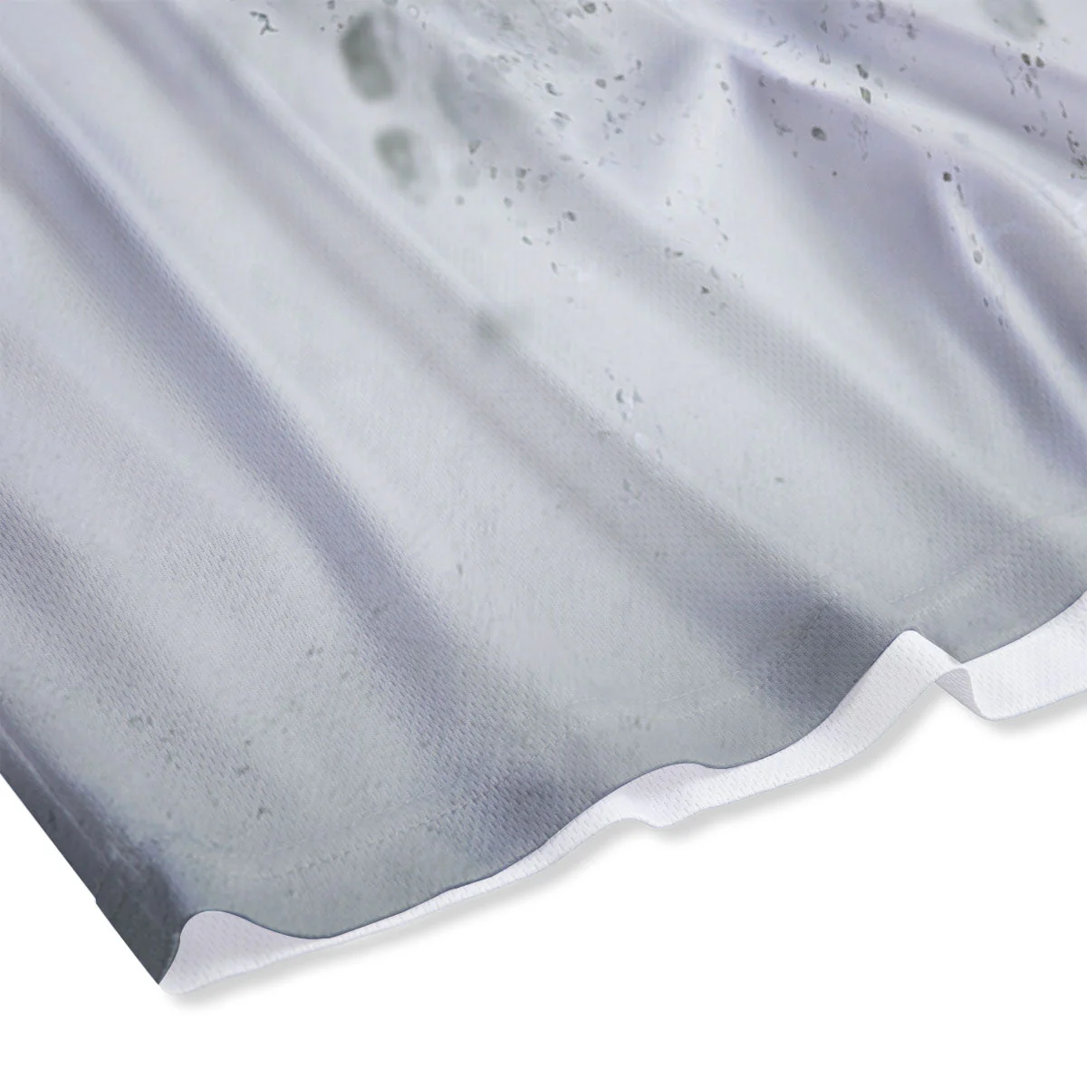 Horse White Stallion Print Mesh Shorts - Image 4