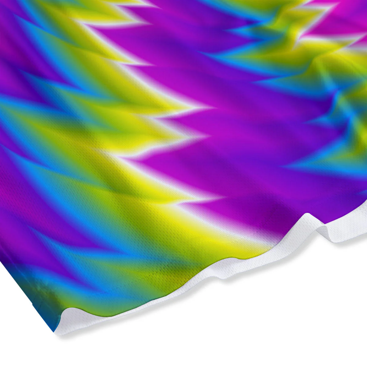 Illusion Optical Psychedelic Radiant Mesh Shorts - Image 4
