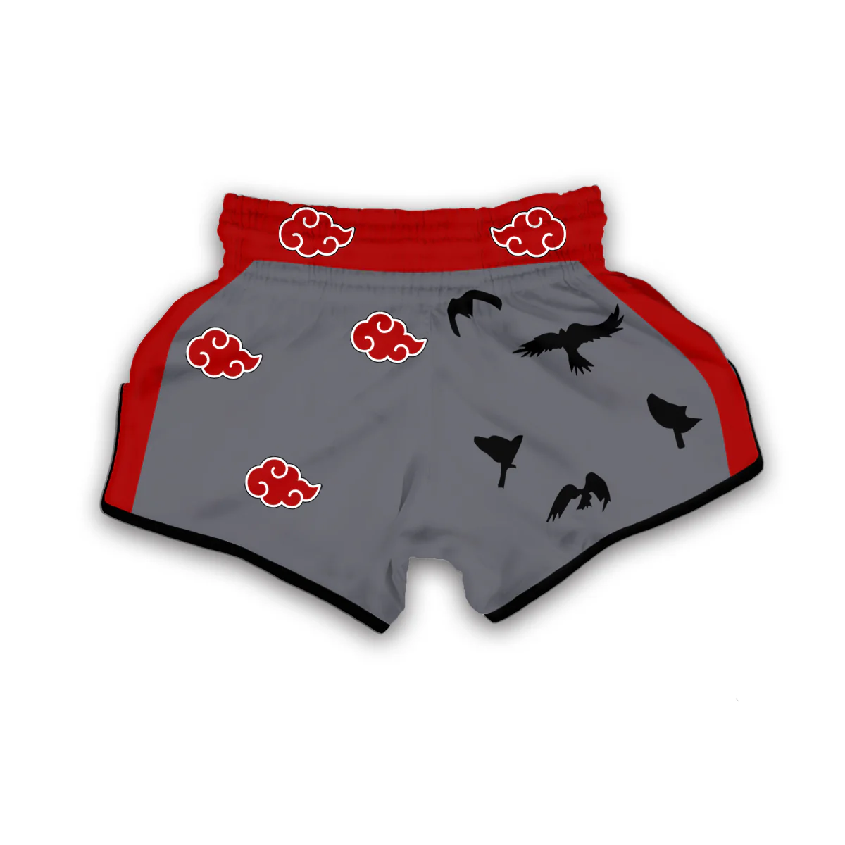 Itachi Akatsuki Muay Thai Boxing Shorts - Image 2