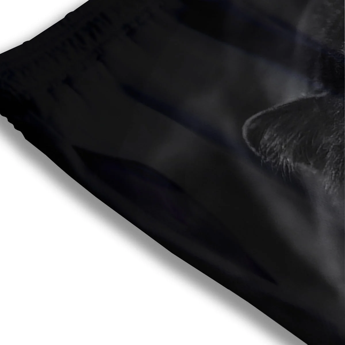 Jaguar Black Print Mesh Shorts - Image 3