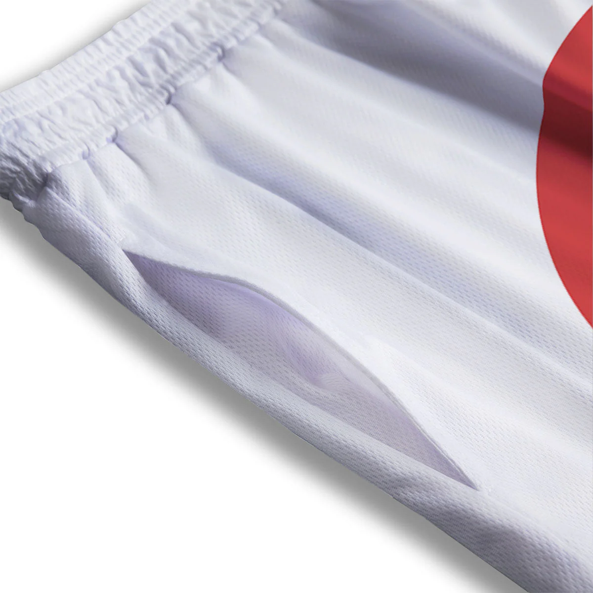 Japanese Wave And Vitage Sea Print Mesh Shorts - Image 3