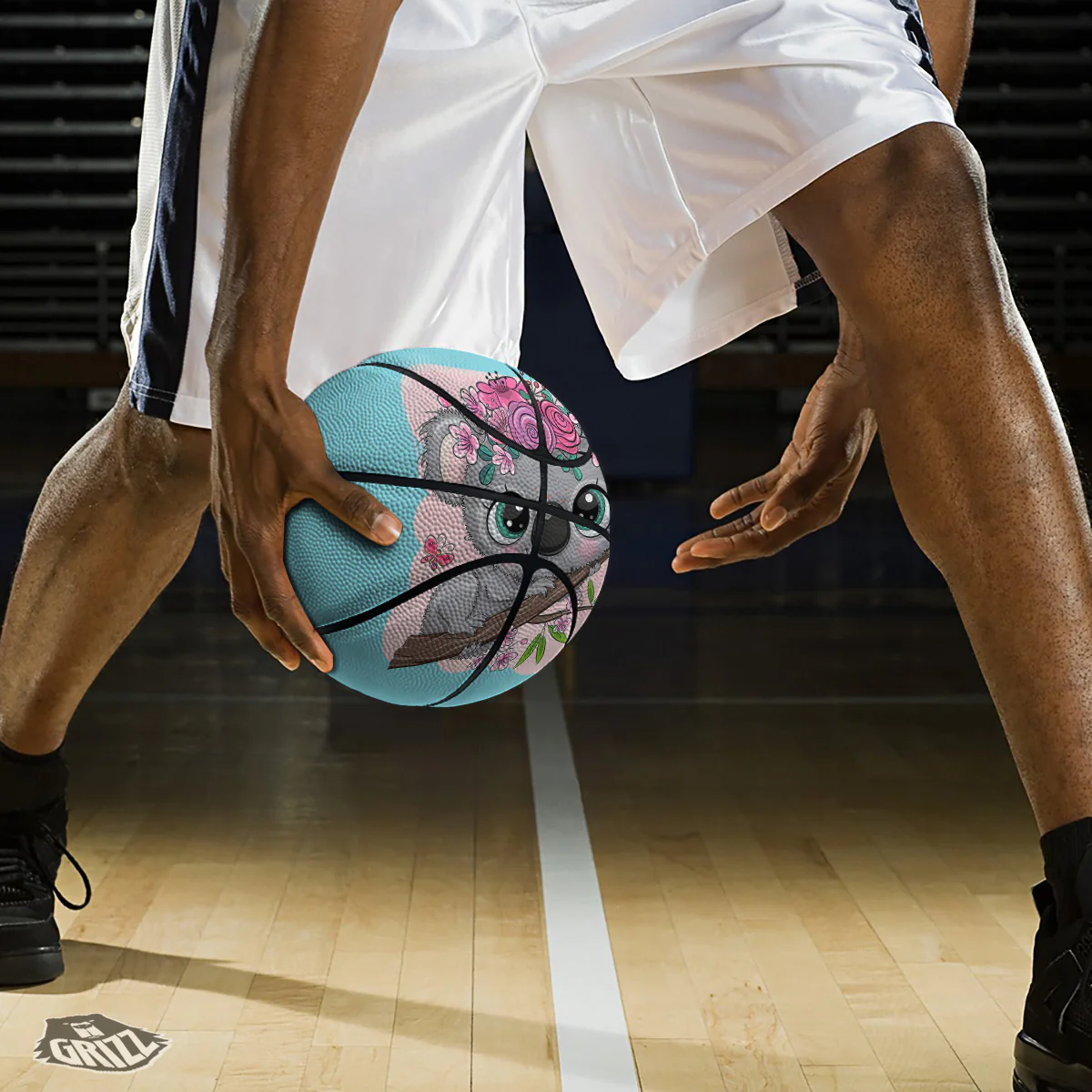 Koala Cute Print Basketball - Image 3