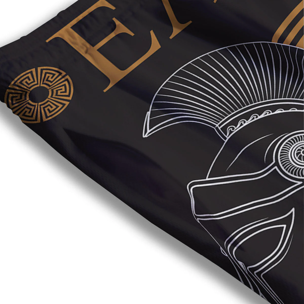 Labe Spartan Molon Print Mesh Shorts - Image 3