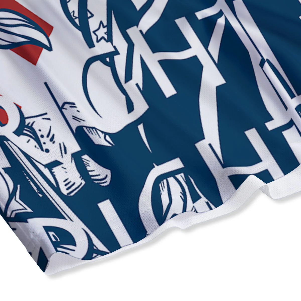 Land Of Liberty American Print Mesh Shorts - Image 4