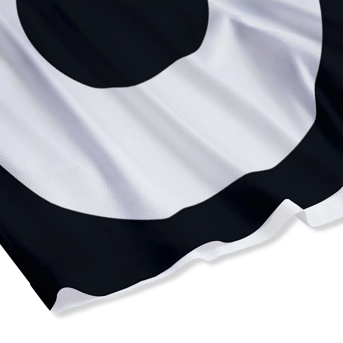 Leo Sign Zodiac White And Black Print Mesh Shorts - Image 4