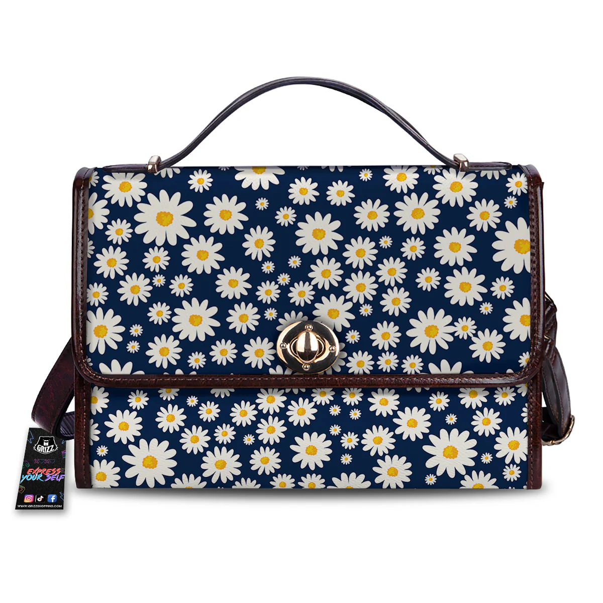 Little Daisy Daisy Print Women's Satchel Bag