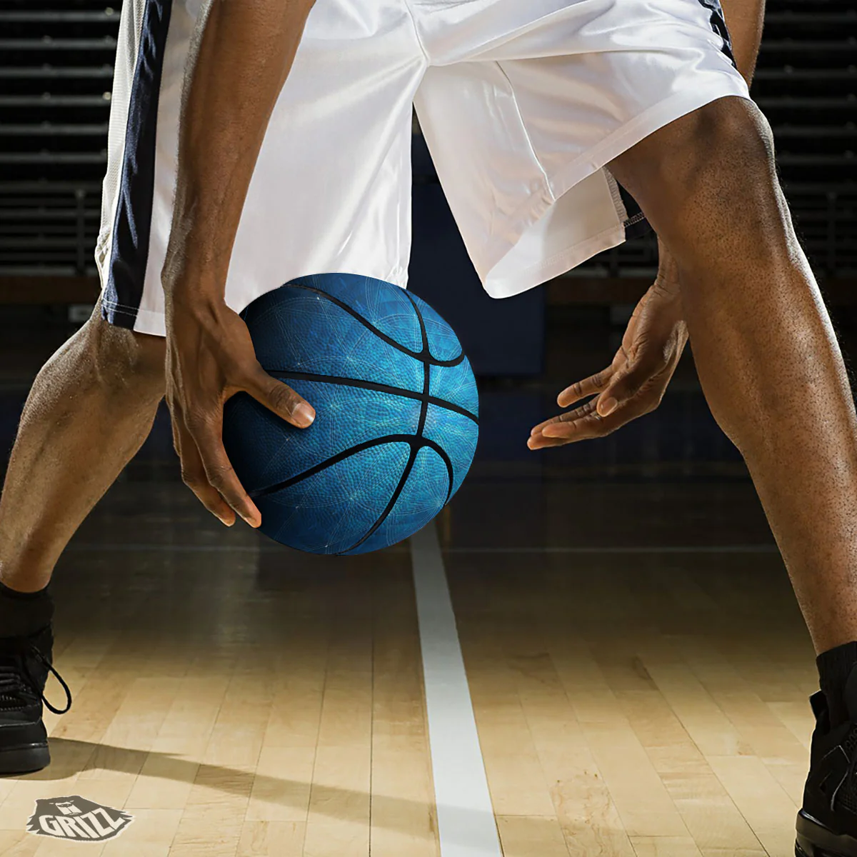 Mandala Light Print Basketball - Image 3