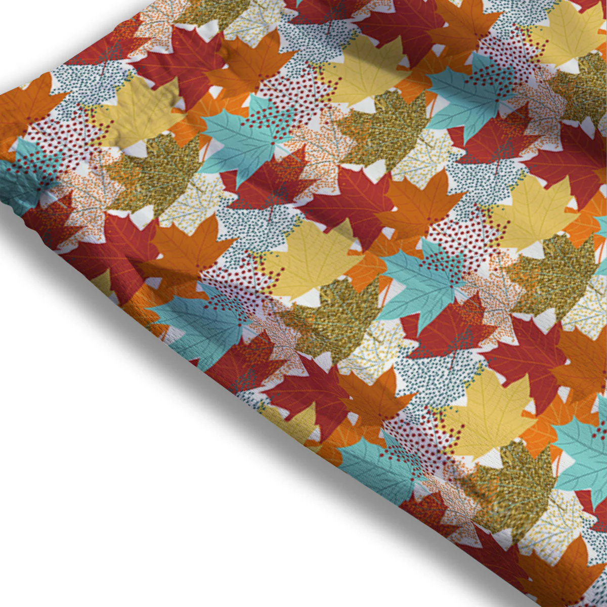 Maple Leaf Canadian Print Pattern Mesh Shorts - Image 3