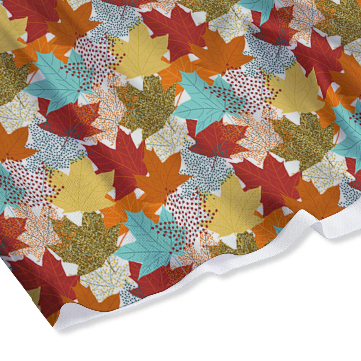 Maple Leaf Canadian Print Pattern Mesh Shorts - Image 4