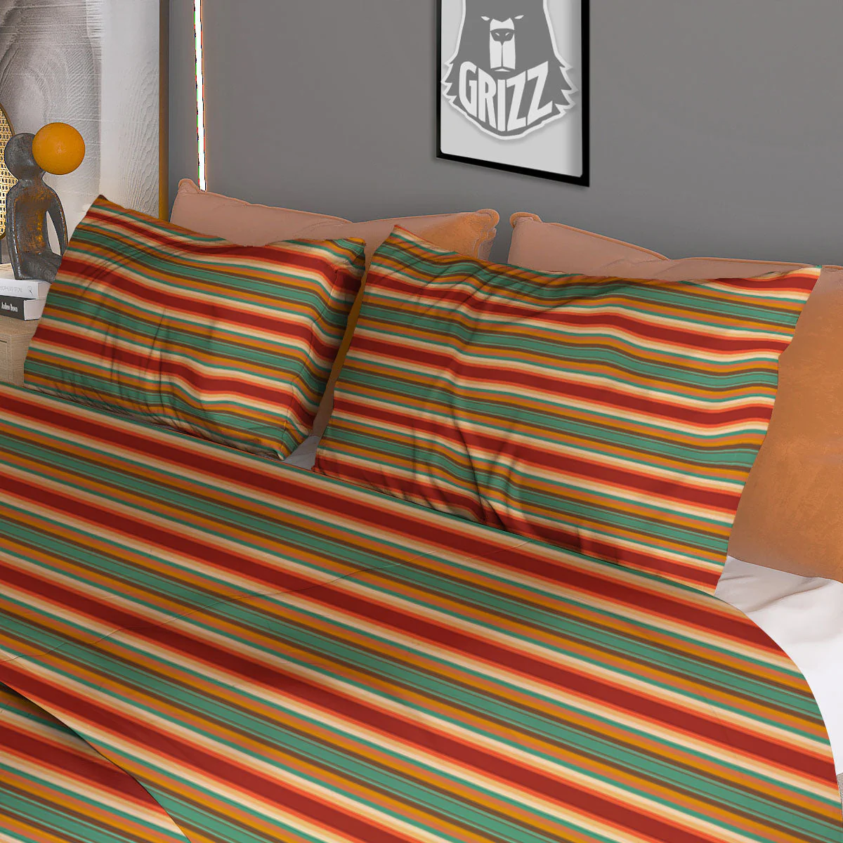 Mayo Mexican Cinco De Print Pattern Duvet Cover Bedding Set - Image 3