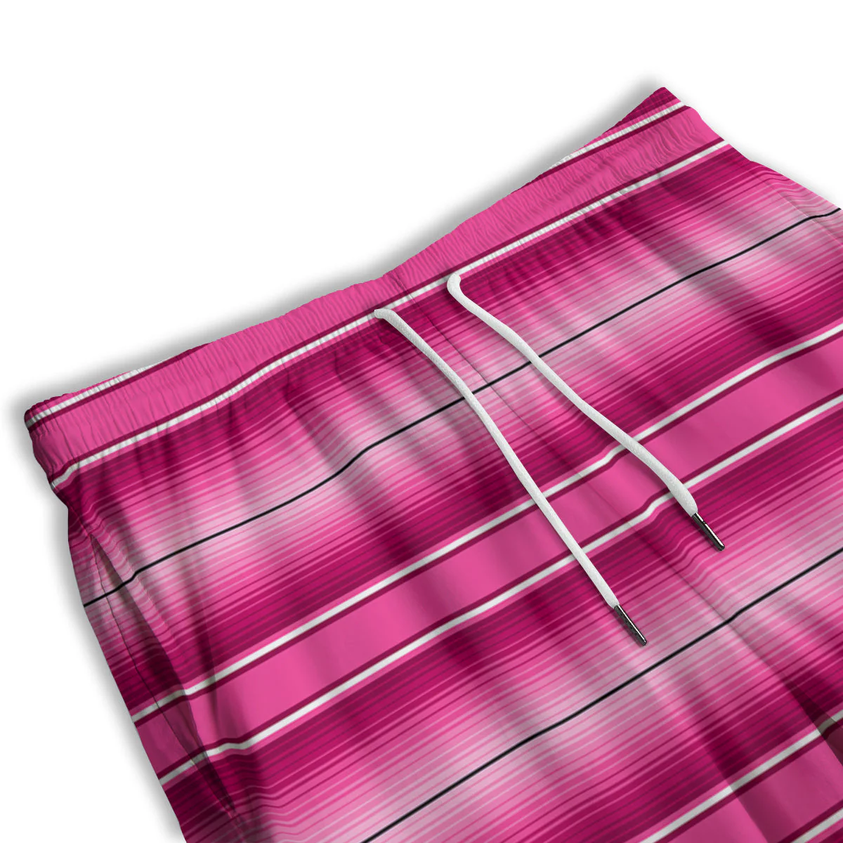 Mexican Serape Pink Print Men's Athletic Shorts - Image 3