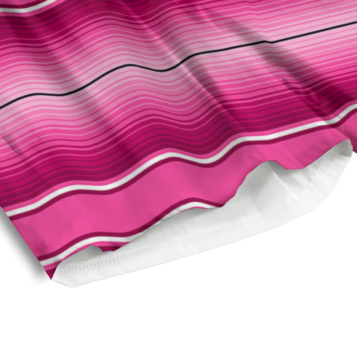 Mexican Serape Pink Print Men's Athletic Shorts - Image 4