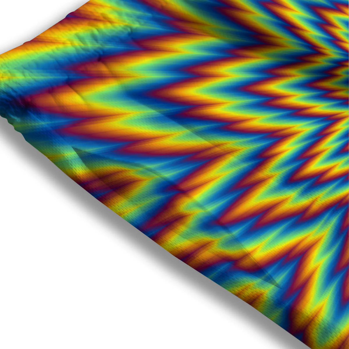Moving Optical Illusion Spiral Expansion Mesh Shorts - Image 3