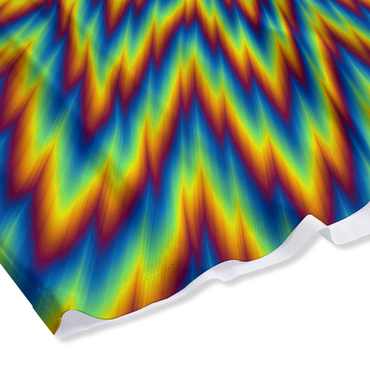 Moving Optical Illusion Spiral Expansion Mesh Shorts - Image 4