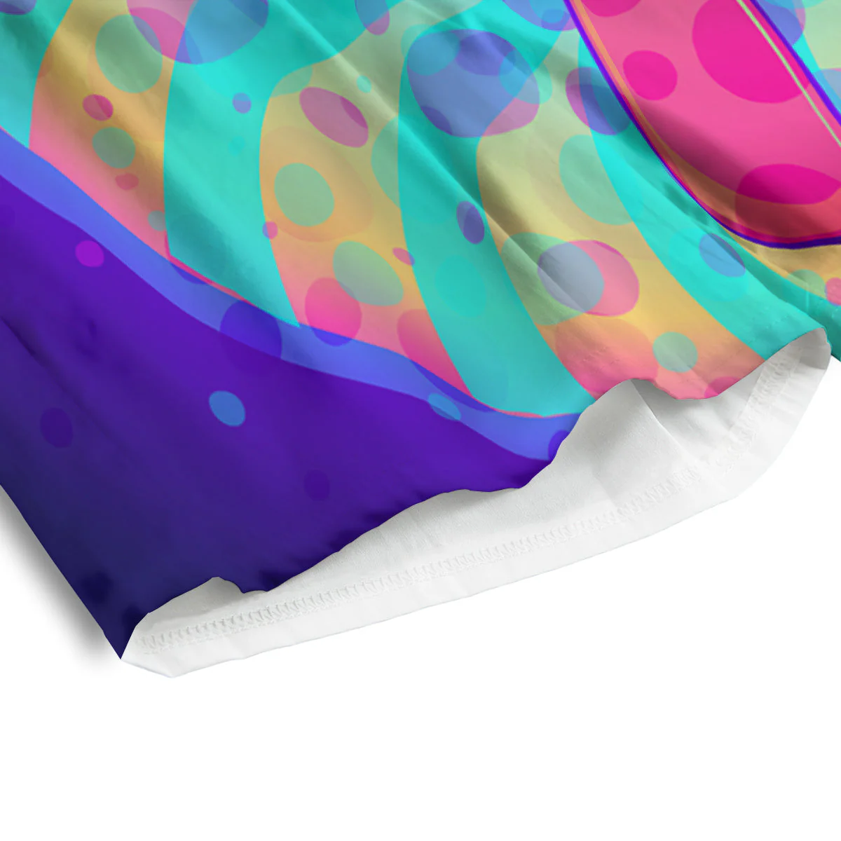 Mushrooms Psychedelic Print Men's Athletic Shorts - Image 4