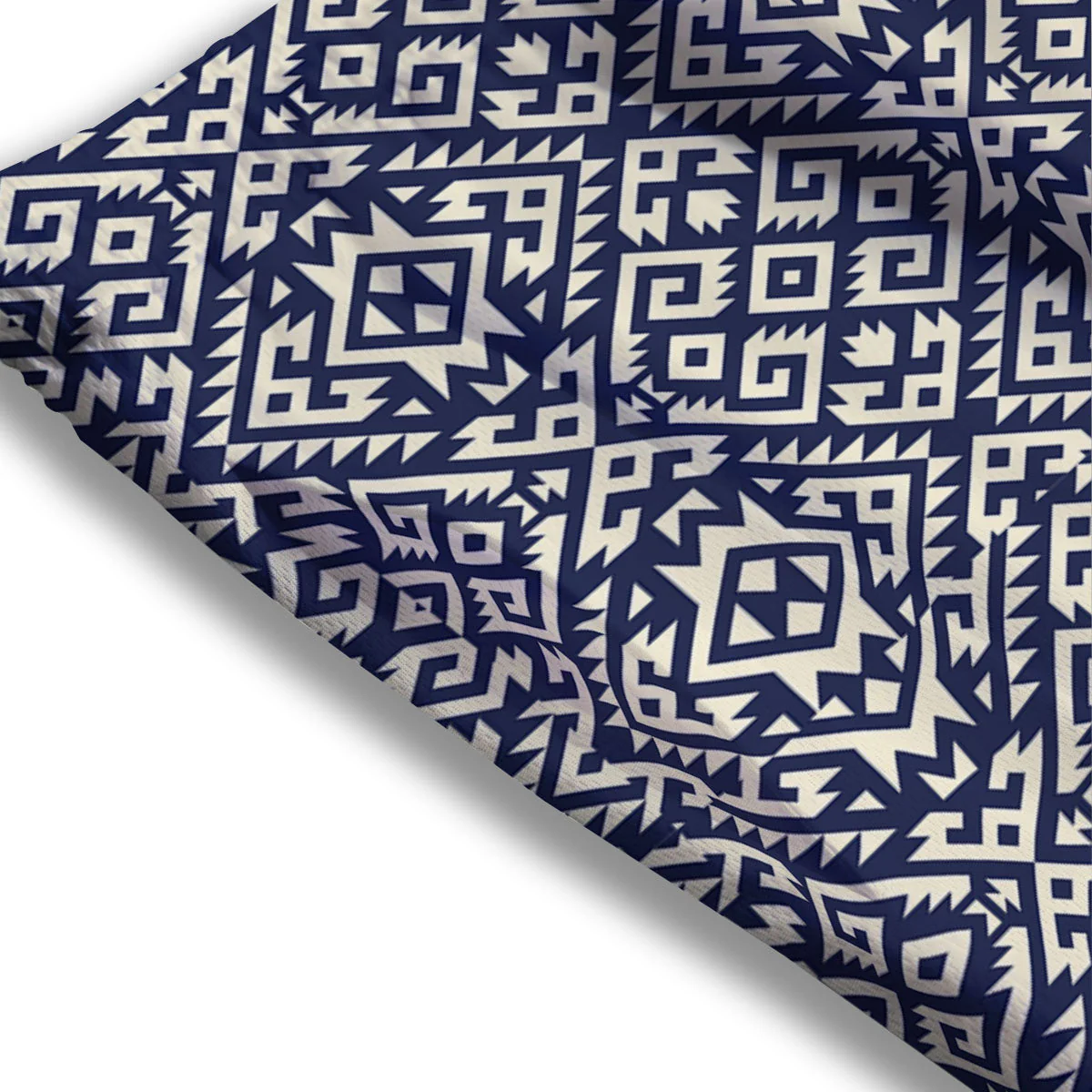 Navajo Native Indian Print Pattern Mesh Shorts - Image 3
