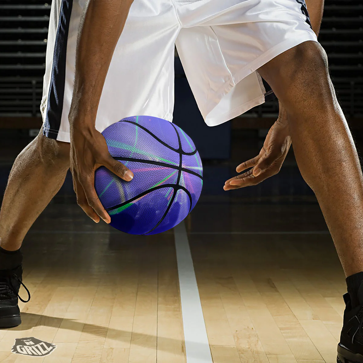 Nightclub EDM Party Print Basketball - Image 3