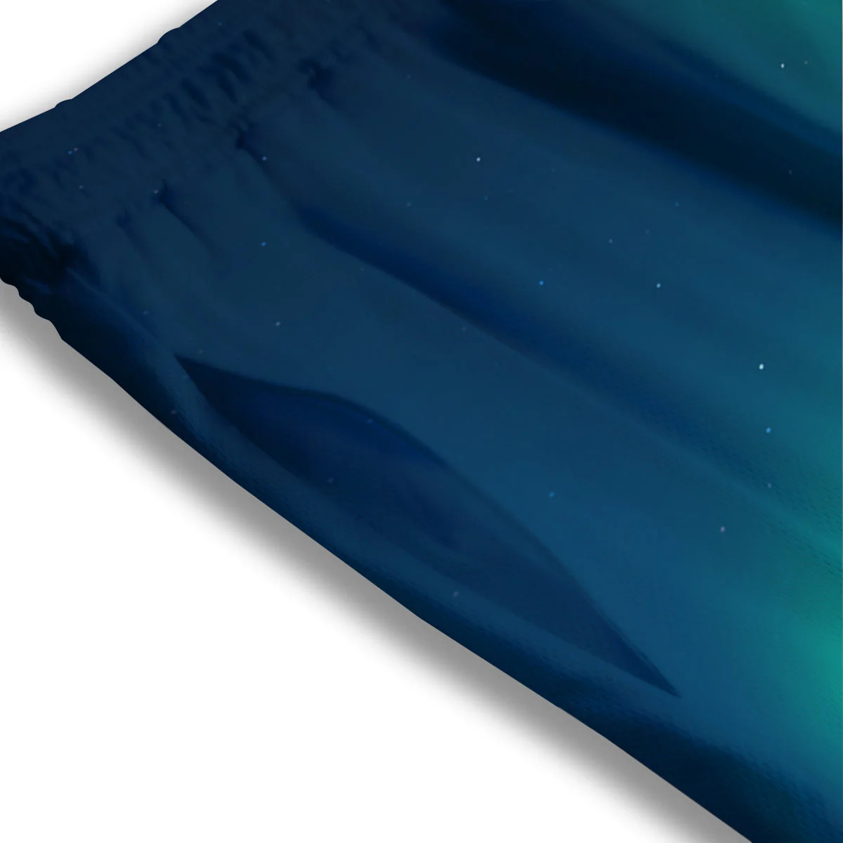 Northern Lights Print Mesh Shorts - Image 3