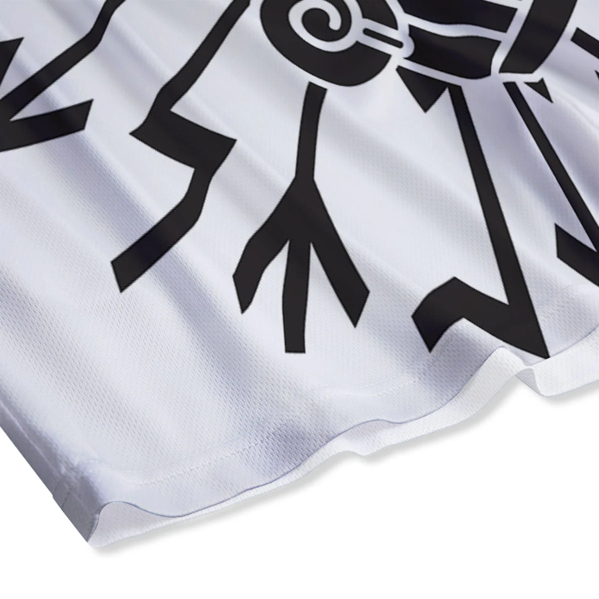 Odin God With Muninn And Huginn Print Mesh Shorts - Image 4