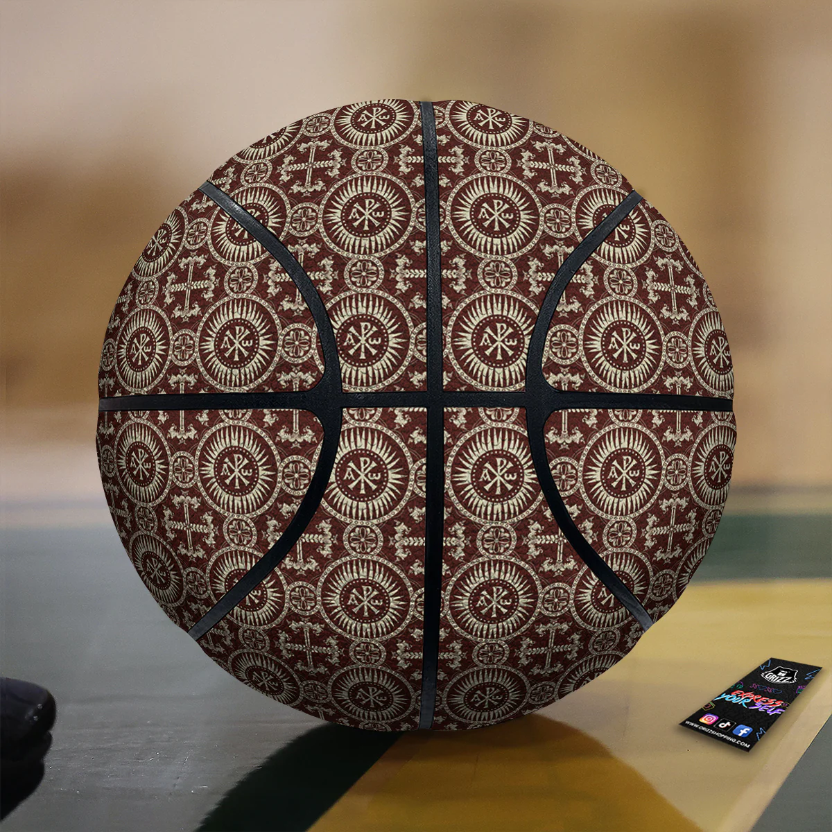 Orthodox Classic Print Pattern Basketball