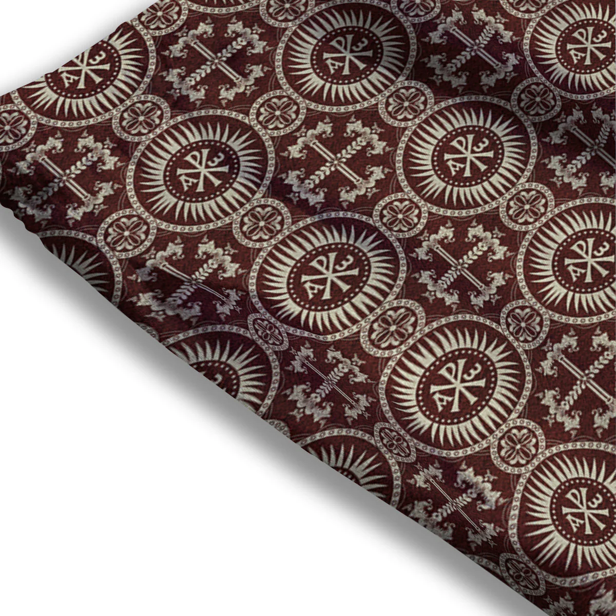 Orthodox Classic Print Pattern Mesh Shorts - Image 3