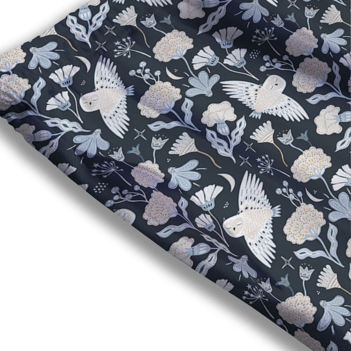 Owl Bohemian Print Pattern Mesh Shorts - Image 3