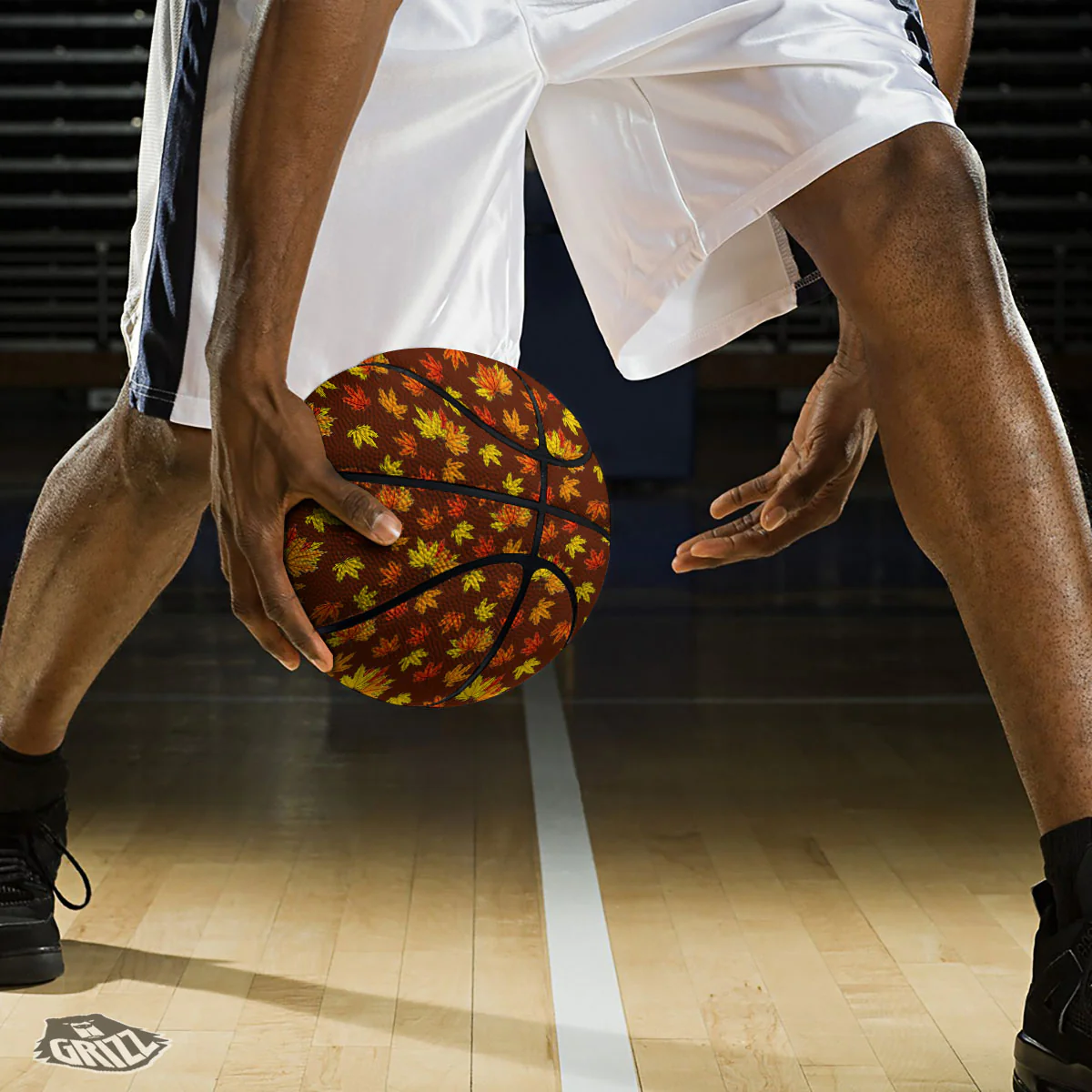 Painting Autumn Print Basketball - Image 3