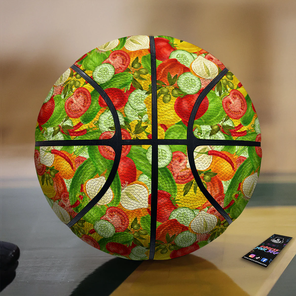 Pattern Vegan Print Pattern Basketball
