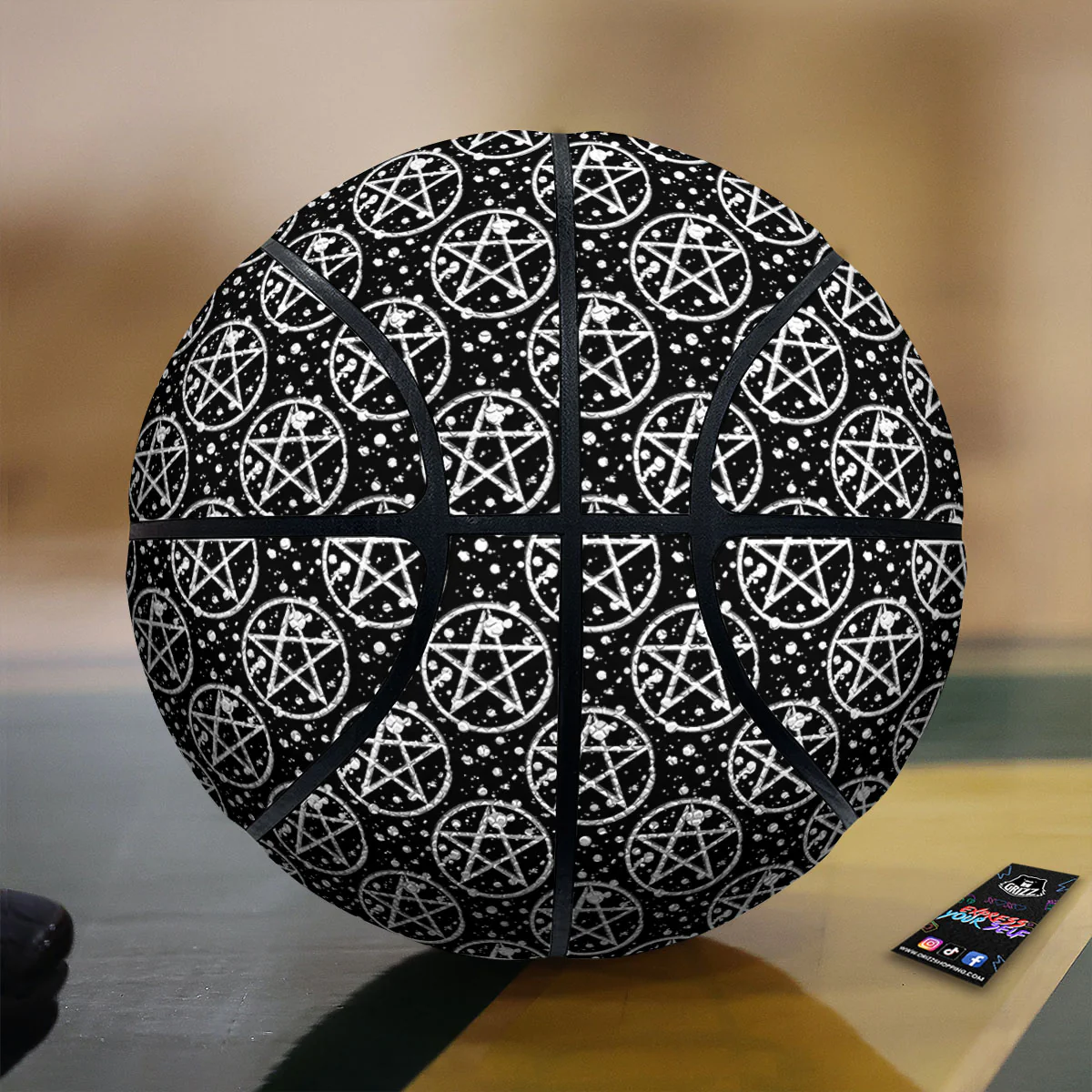 Pentagram Pentagram Magic Pattern Basketball