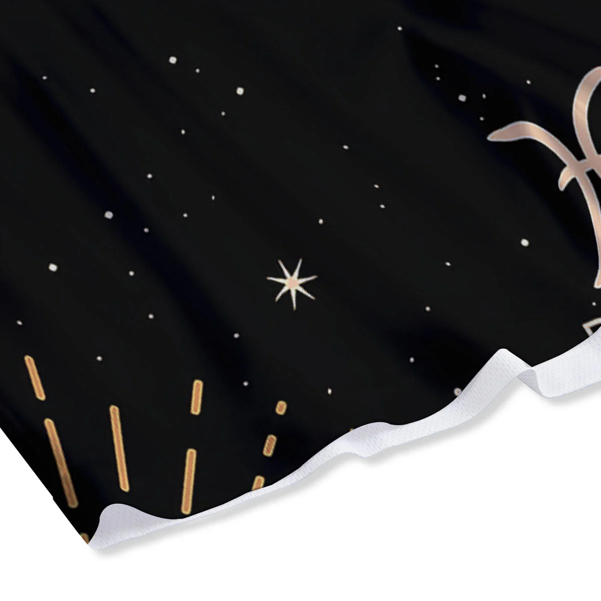 Pisces Constellation Print Mesh Shorts - Image 4