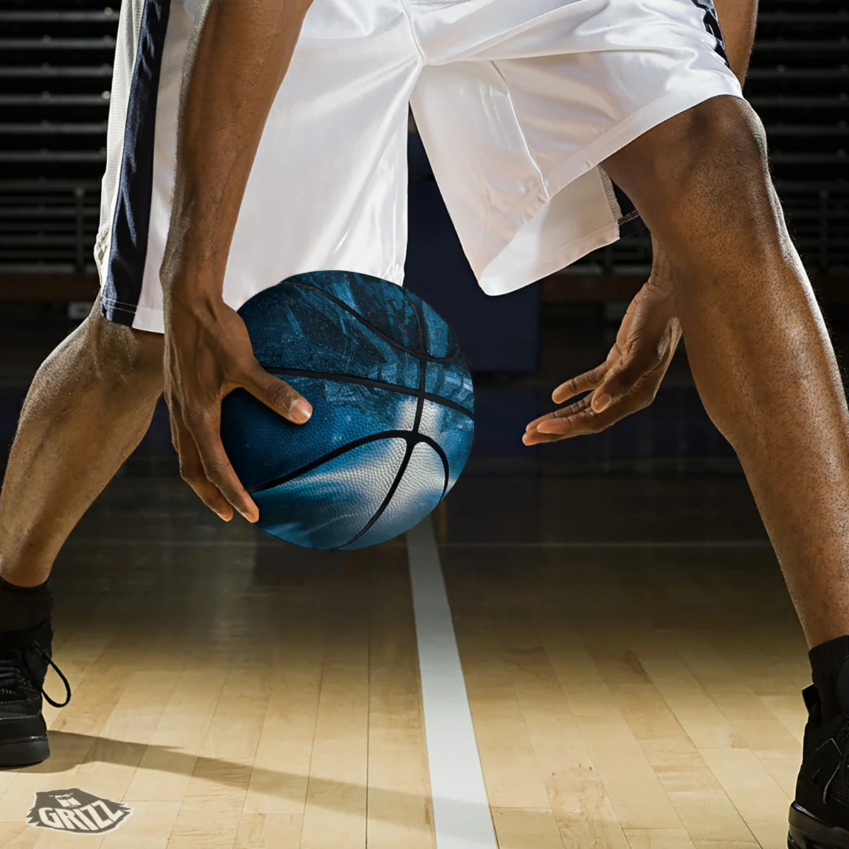 Planetary Invasion Print Basketball - Image 3