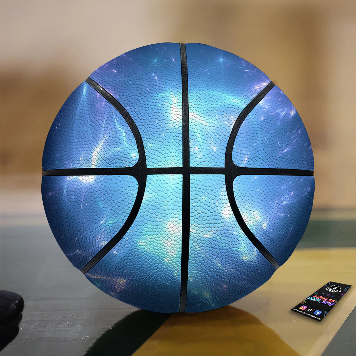 Plasma Blue Print Basketball