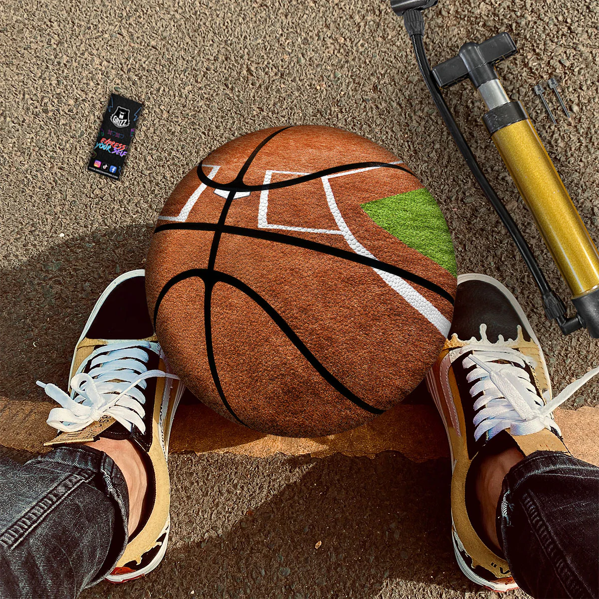 Playing Field Softball Print Basketball - Image 2