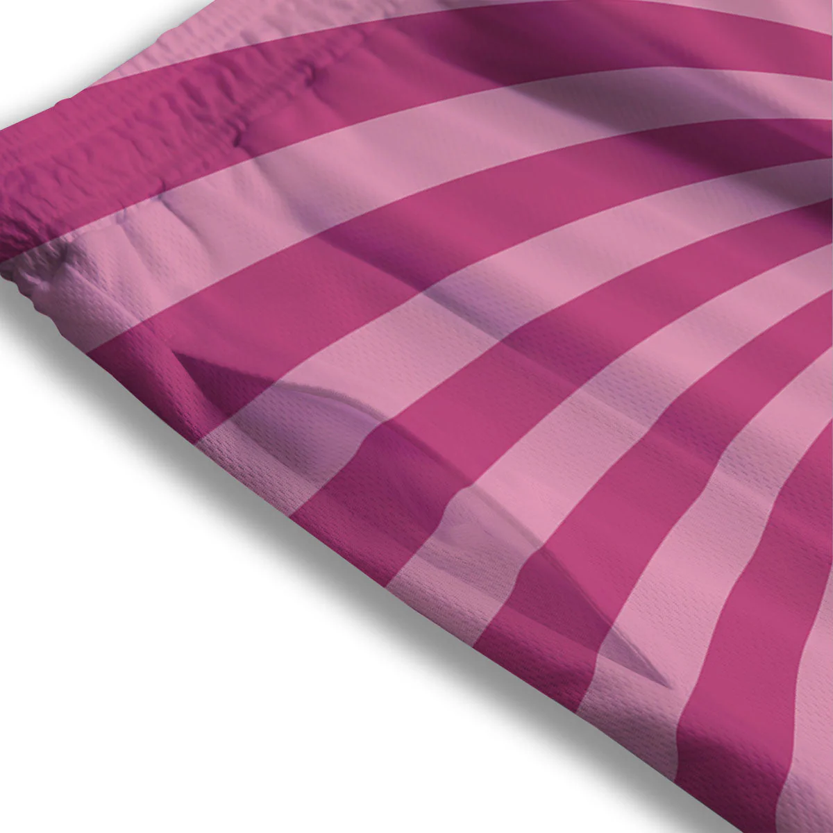 Psychedelic Swirl Pink Print Mesh Shorts - Image 3