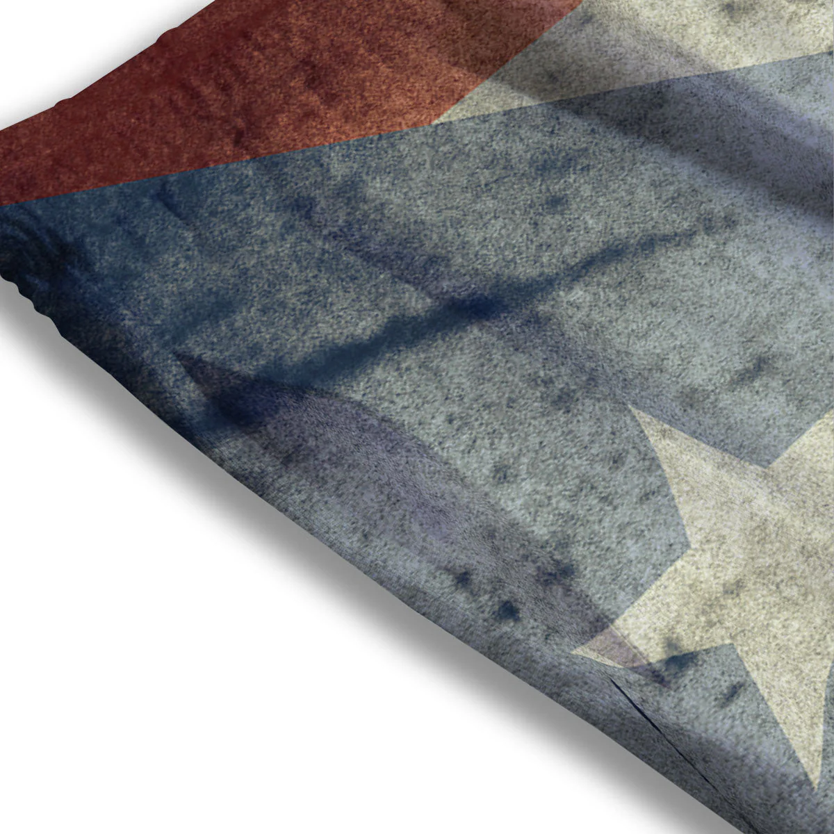 Puerto Rican Flag Grunge Print Mesh Shorts - Image 3