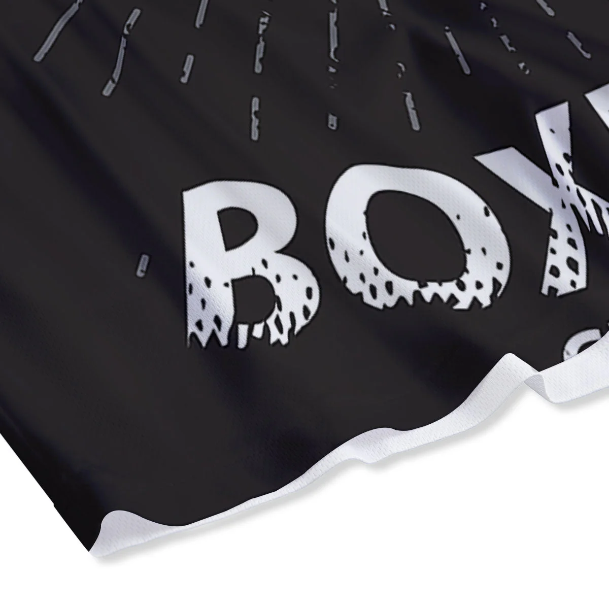 Put On Your Boxing Gloves Print Mesh Shorts - Image 4