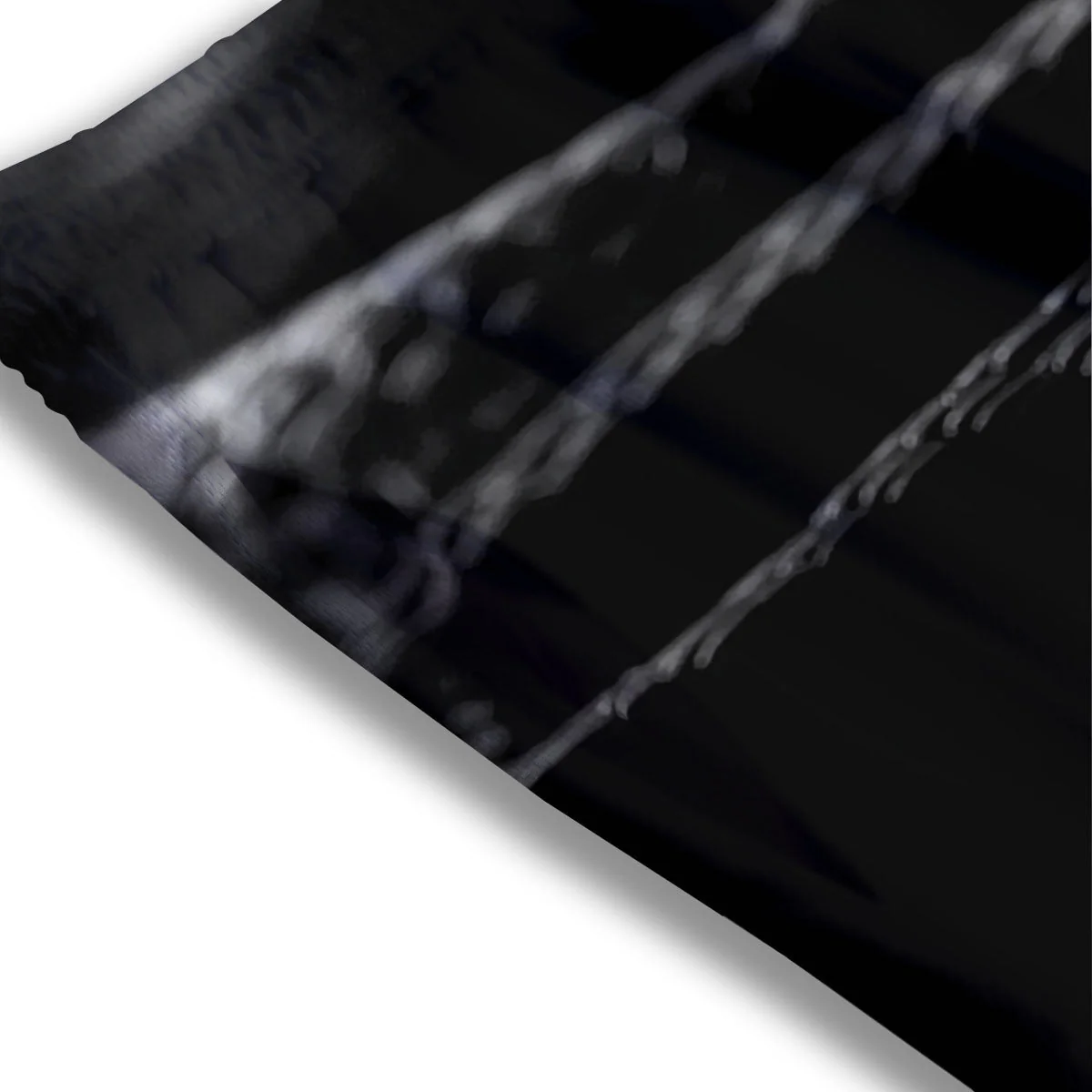Ratsnake Rhinoceros Monochrome Print Mesh Shorts - Image 3
