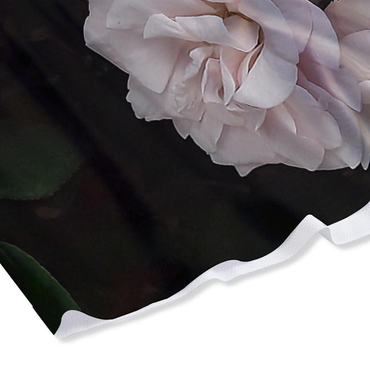 Roses Floral Retro Pink Print Mesh Shorts - Image 4