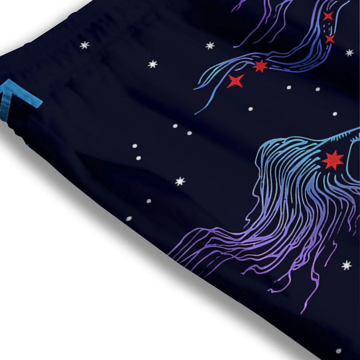 Sagittarius Constellation Sign Print Mesh Shorts - Image 3