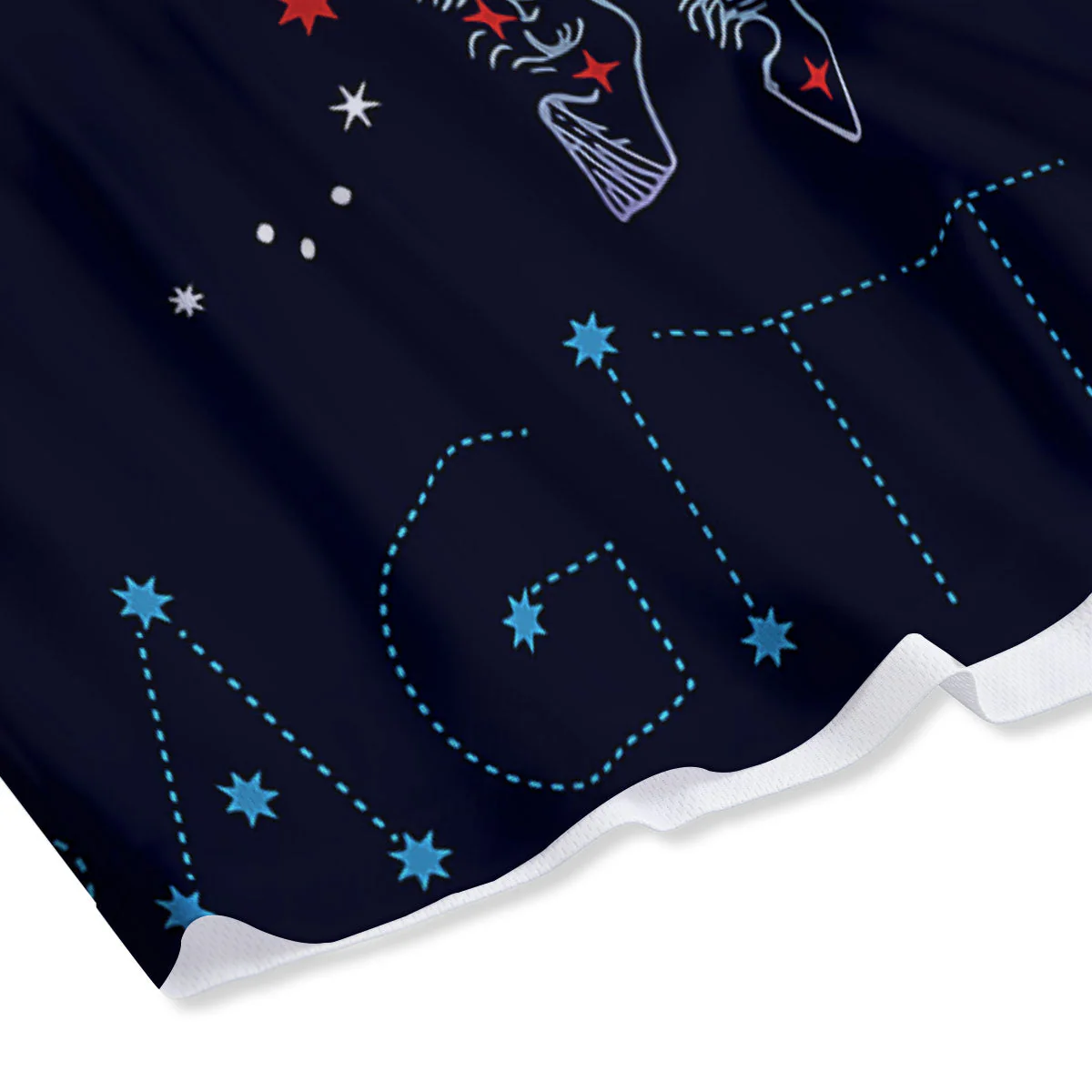 Sagittarius Constellation Sign Print Mesh Shorts - Image 4
