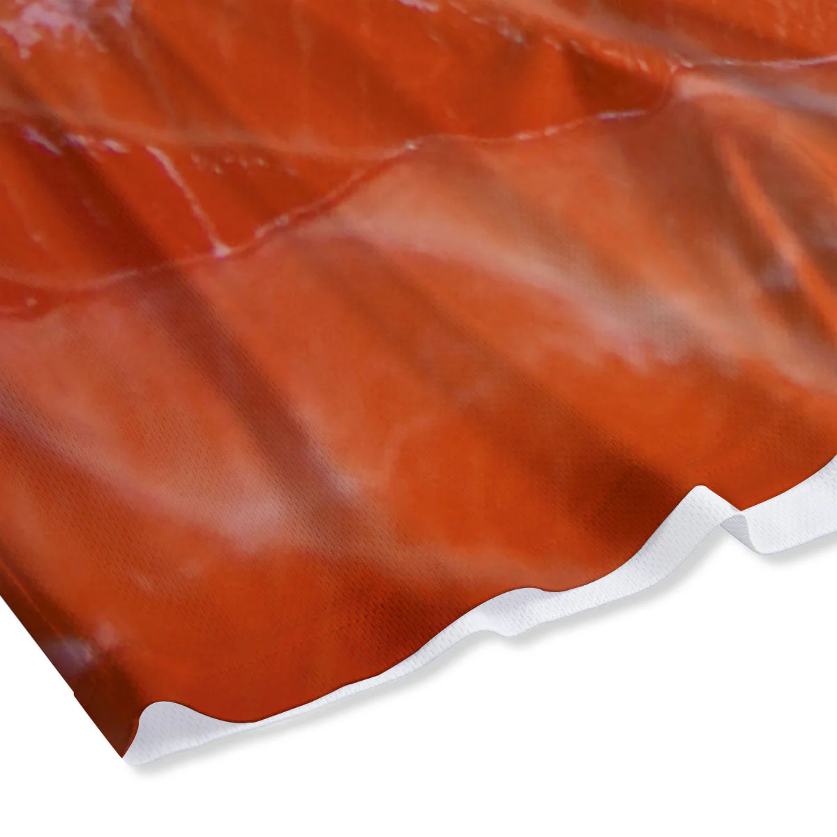 Salmon Print Mesh Shorts - Image 4